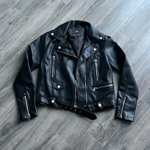 ZARA Black Leather Jacket